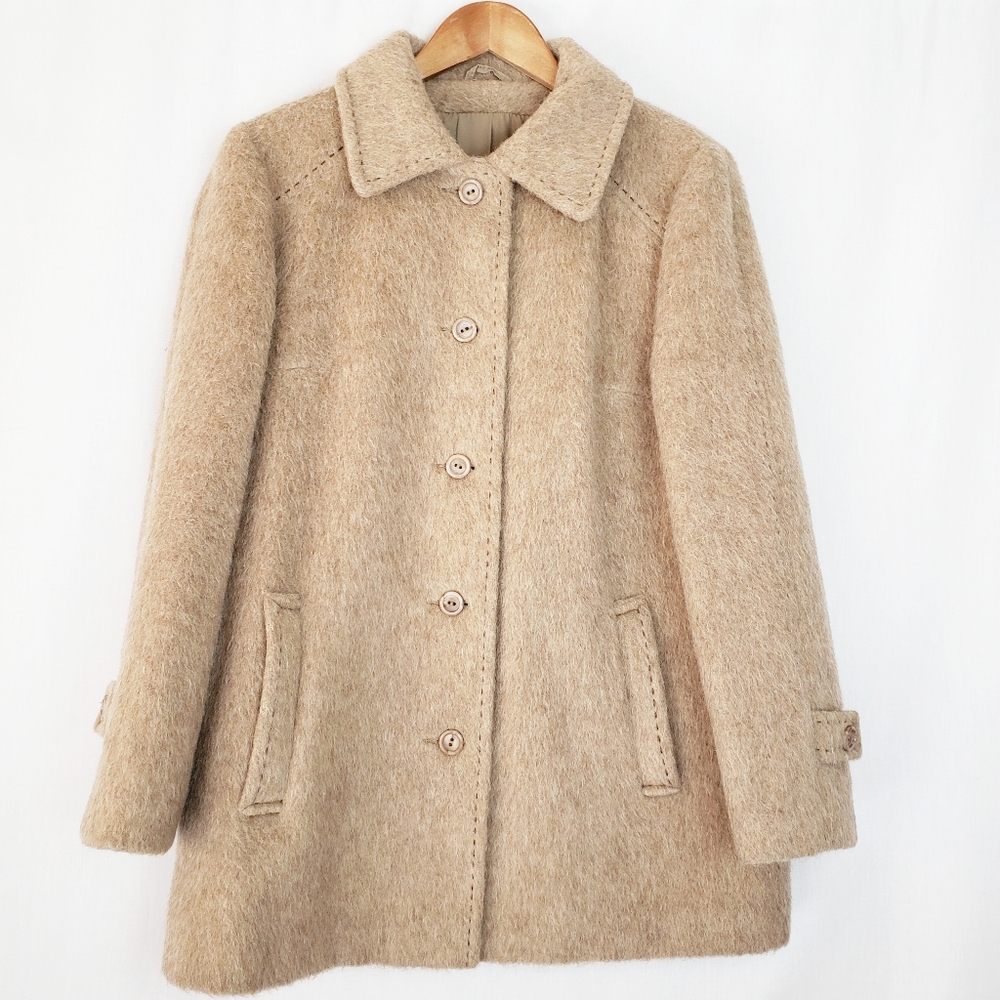 Llama Pea Coat